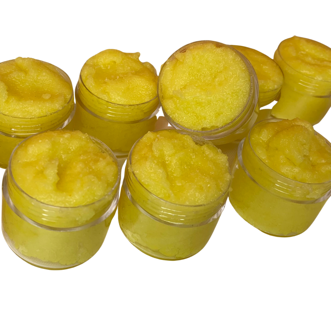 Lemon Lip Scrub with Brush